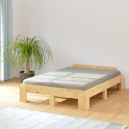 Bett nach Mass Fichte Massivholz - Bild 2