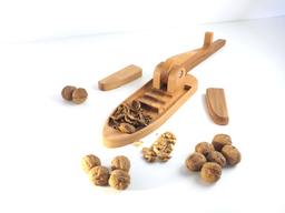 Hebelnussknacker aus Holz - Bild 4