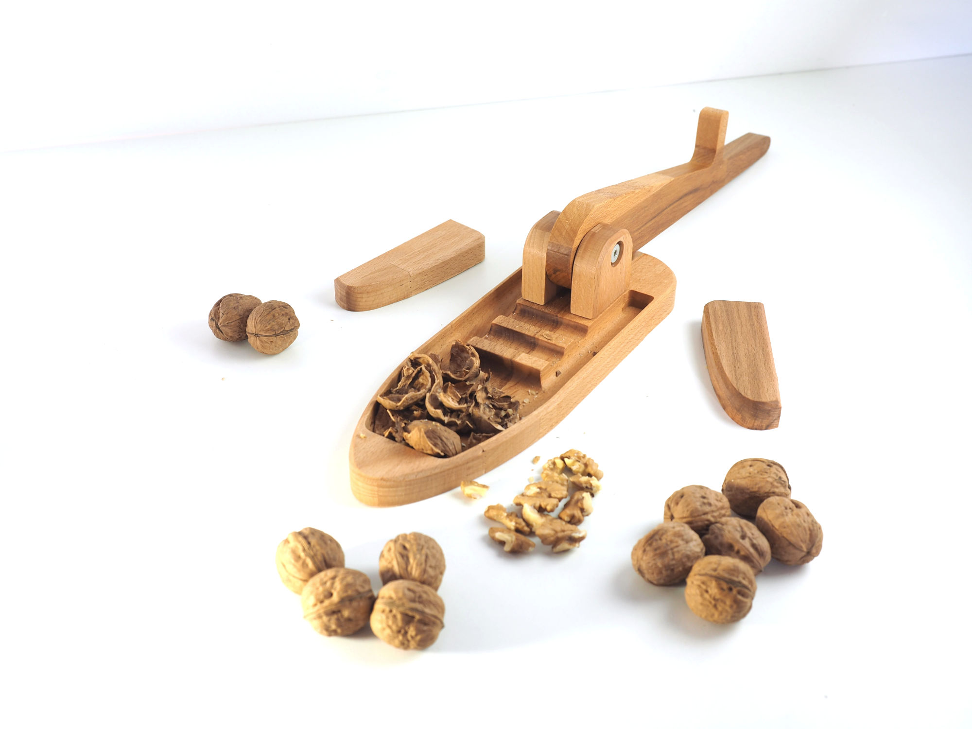 Hebelnussknacker aus Holz - Einrichtung (Bild 4) - Handgefertigtes Holzprodukt