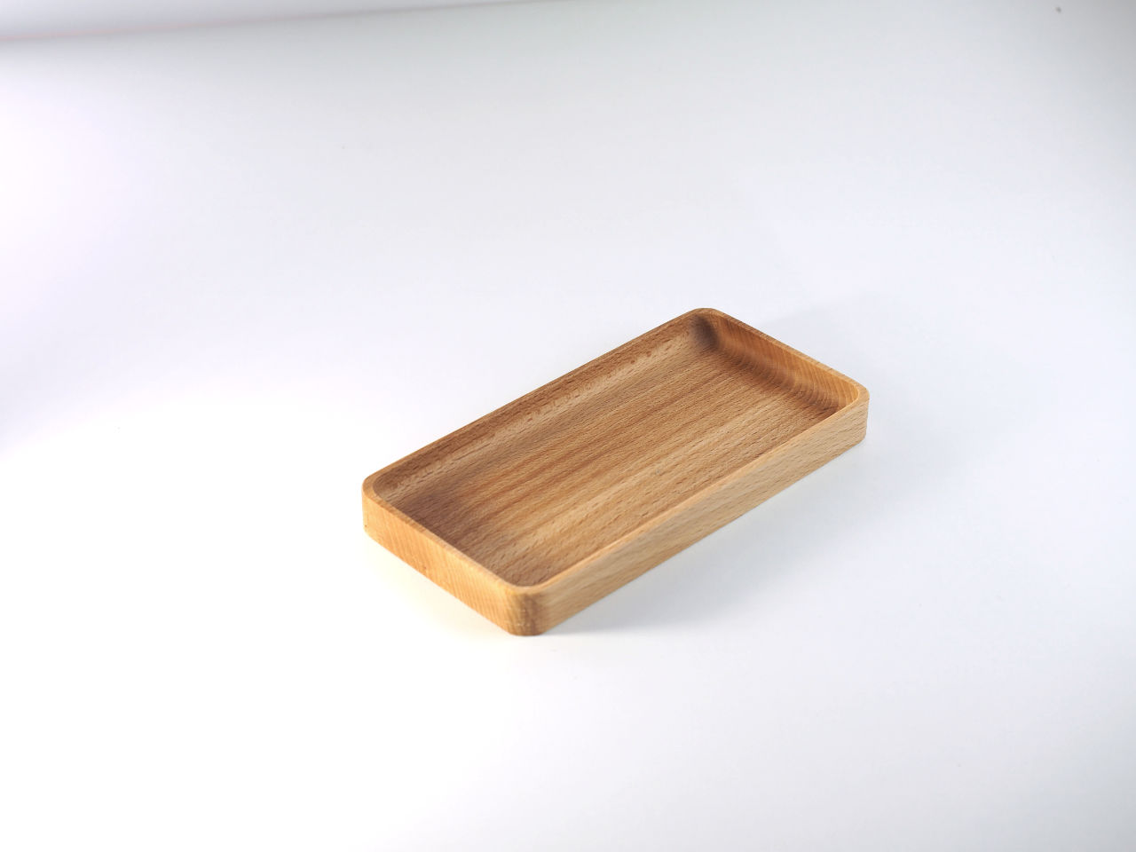 Kleine Schale aus Buchenholz - Einrichtung - Handgefertigtes Holzprodukt